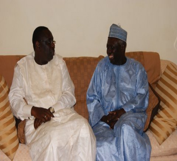 Revivez en images la rencontre entre Macky Sall et Jacques Diouf