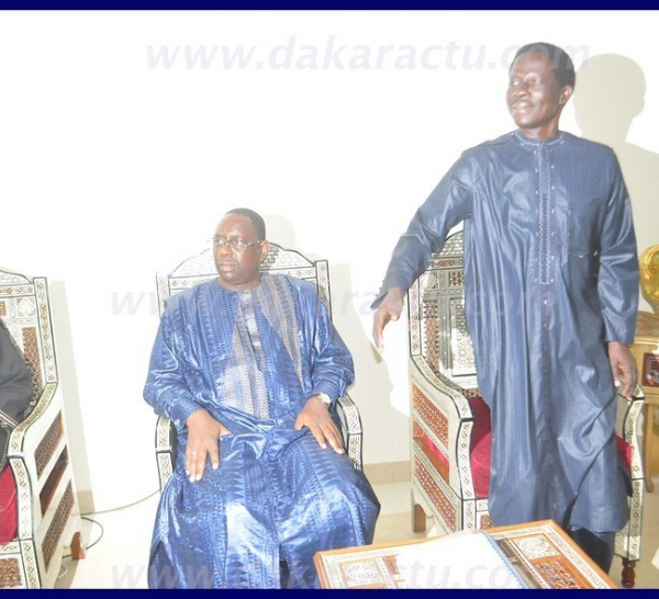 Revivez en images la rencontre entre Macky Sall et Ibrahima Fall