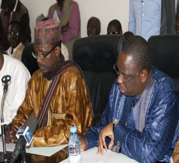 Les images de la rencontre entre Macky Sall et l'Unacois qui le soutient 