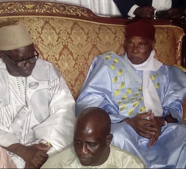 Présentation de condoléances chez Pape Diop :  Quand le président Wade parle de son vieillissement et remercie le peuple sénégalais