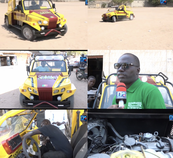 Ziguinchor : Les prouesses de Alioune Fall, un autodidacte, créateur d’un véhicule ‘’Made in Sénégal’’