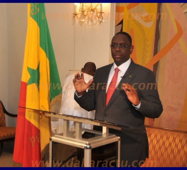 Regardez les photos de l'adresse à la nation du président de la République, Macky Sall.