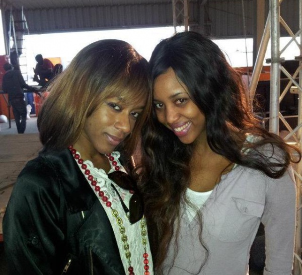 Dyana Seck en compagnie de Amina Sow!!!