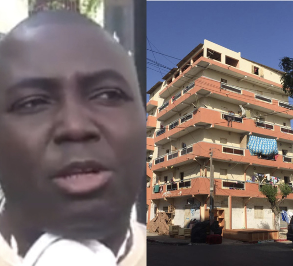 Médina : Un immeuble mis en quarantaine après la détection d'un cas positif au coronavirus, le maire Bamba Fall sur place.