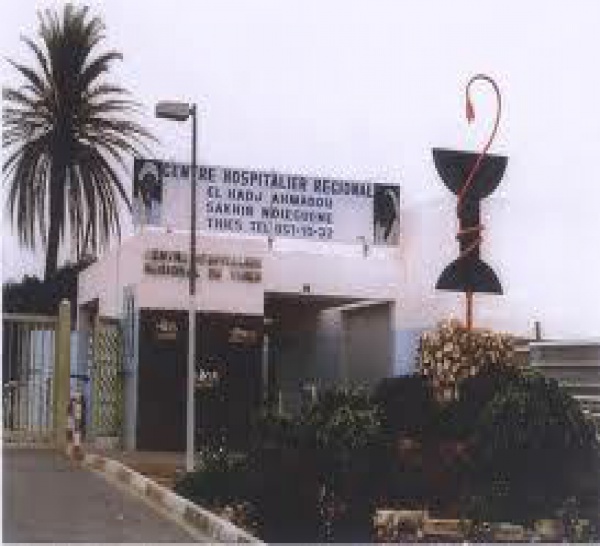 Incendie à l'hôpital Ahmadou Sakhir Ndiéguène de Thiès.