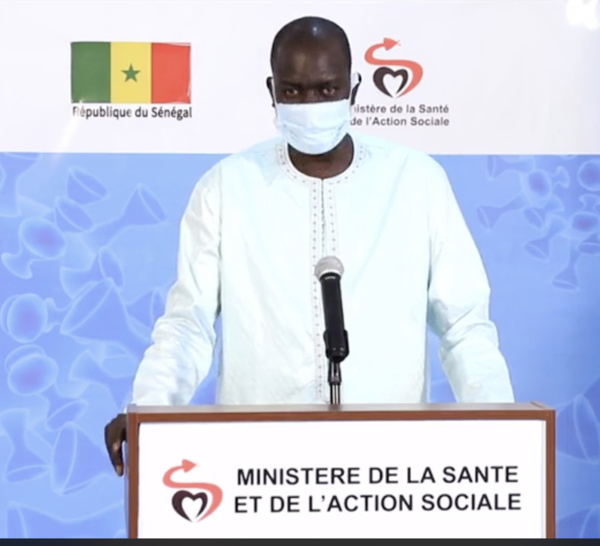 SÉNÉGAL : 57 nouveaux cas testés positifs au coronavirus, 7 nouveaux guéris et un nouveau décès.
