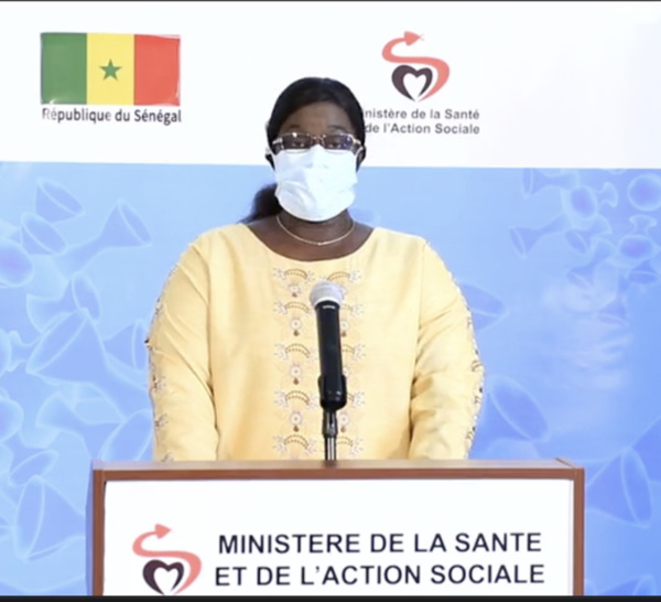SÉNÉGAL : 64 nouveaux cas testés positifs au coronavirus, 1 nouveau guéri et un cas grave en réanimation.