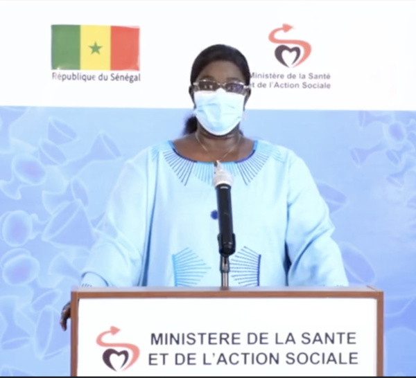 SÉNÉGAL : 59 nouveaux cas testés positifs au coronavirus, 19 nouveau guéris et deux nouveaux cas graves. 