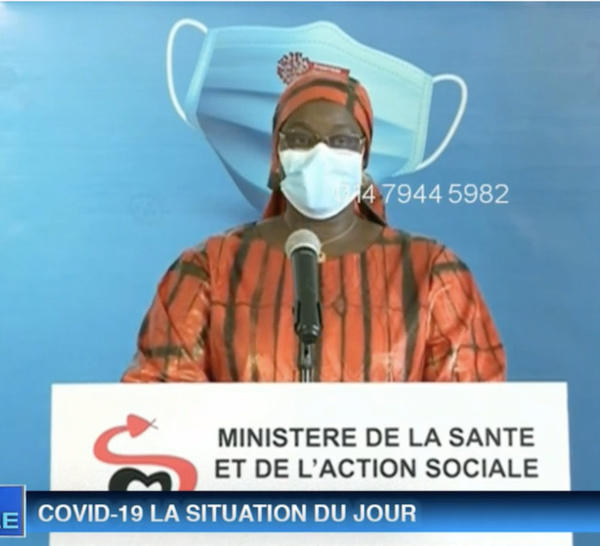 SÉNÉGAL : 104 nouveaux cas testés positifs au coronavirus, 23 nouveaux guéris, 1 nouveau décès et 6 cas graves en réanimation.