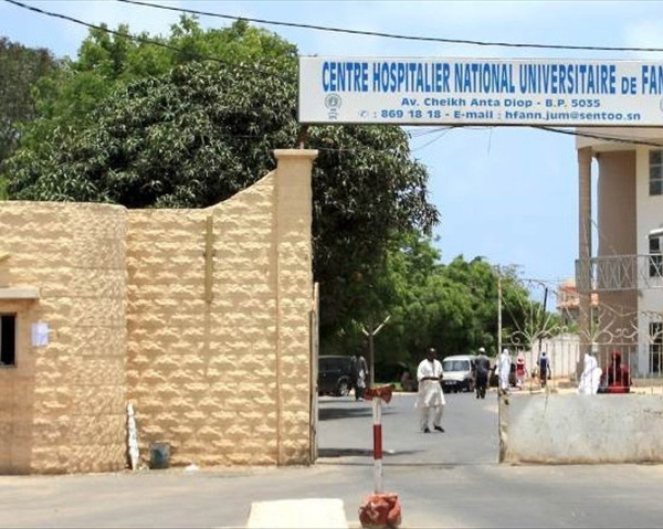 Hôpital Fann : Cinq membres du personnel médical testés positifs au coronavirus.