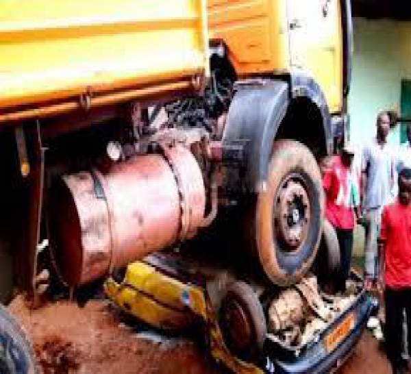 Accident sur la route de Kaffrine: le comble de l'horreur.