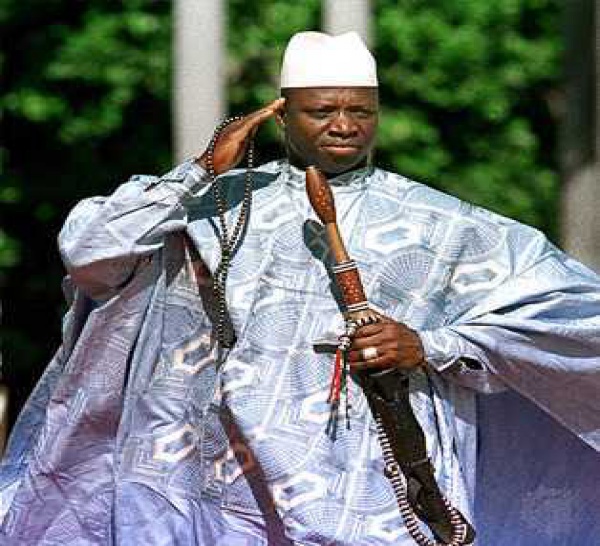 Yaya Jammeh se la coule douce avec sa polytechnicienne