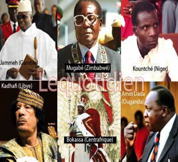 Mégalomanie, paranoïa, dictature,… : Ces psychopathes à la tête de pays africains