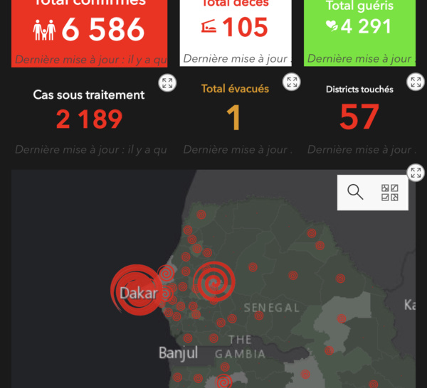 Covid-19 : Ces localités jusque-là épargnées par la pandémie qui devraient redoubler de vigilance.
