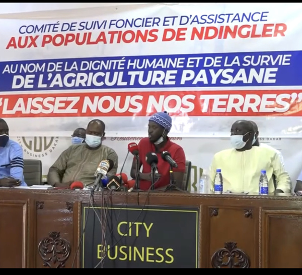 Foncier : Le Comité de suivi foncier de Ndingler dénonce « l’accaparement » de leurs terres par Babacar Ngom Sedima.