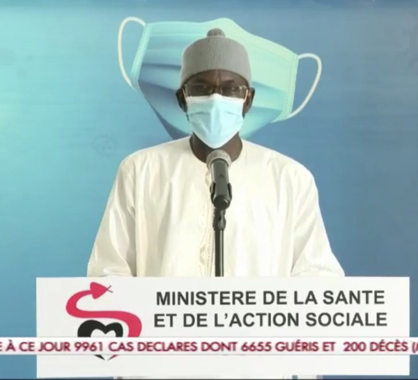 SÉNÉGAL : 156 nouveaux cas testés positifs au coronavirus, 64 nouveaux guéris, 2 nouveaux décès et 28 cas graves en réanimation.