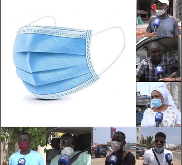Micro-Trottoir / Port du masque dans certains lieux : Les avis controversés des citoyens sénégalais...