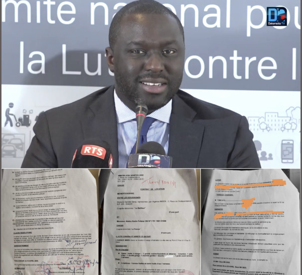Achat d'une villa à 600 millions par un ministre de la République : Les documents qui confirment la thèse de la location.