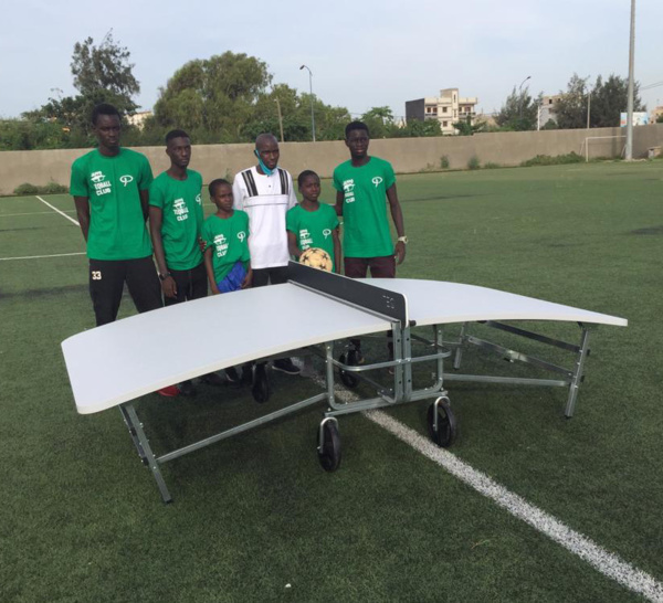 Teqbal / Distribution d'équipements : 31 équipes dotées de table de jeu.