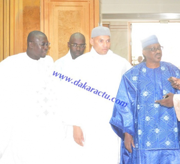 Colloque du Mouridisme au King Fahd Palace : le Pds représenté par Karim Wade, Oumar Sarr et Samuel Sarr (PHOTOS)