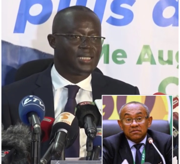 CAF : Augustin Senghor salue le travail abattu par le président sortant, Ahmad Ahmad...