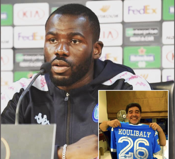 Kalidou Koulibaly à Maradona : « Pour moi, vous aviez des mots que je n’oublierai jamais »