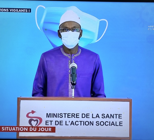 SÉNÉGAL : 44 nouveaux cas testés positifs au coronavirus, 40 nouveaux guéris, 1 nouveau décès et 7 cas graves en réanimation.