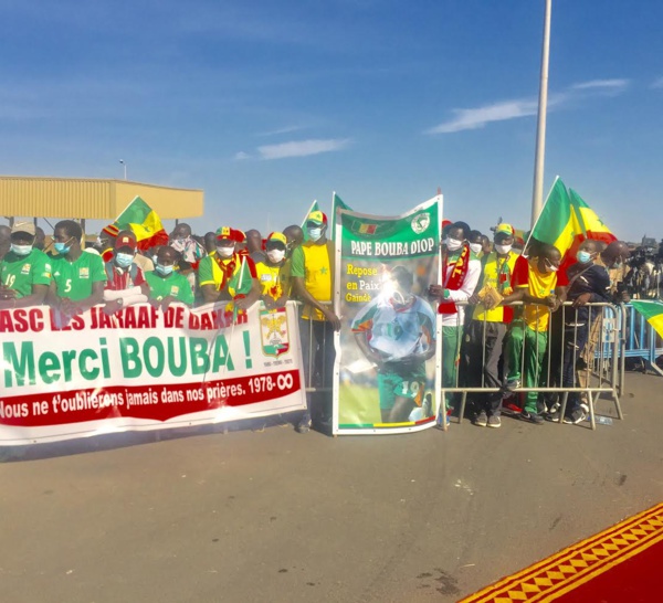AIBD : L'ASC Jaraaf à l'accueil de la dépouille de Pape Bouba Diop.