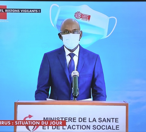 SÉNÉGAL : 104 nouveaux cas testés positifs au coronavirus, 44 nouveaux guéris, 4 nouveaux décès et 13 cas graves en réanimation.