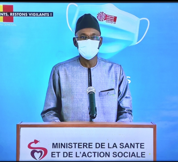 SÉNÉGAL : 78 nouveaux cas testés positifs au coronavirus, 35 nouveaux guéris, aucun nouveau décès et 17 cas graves en réanimation.