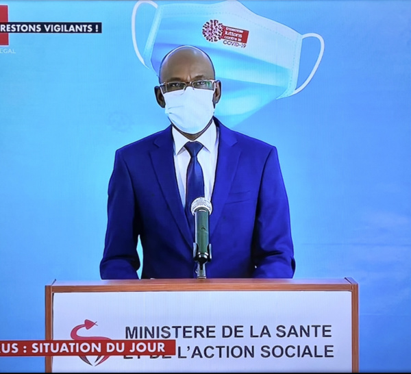 SÉNÉGAL : 120 nouveaux cas testés positifs au coronavirus, 106 nouveaux guéris, 2 nouveaux décès et 23 cas graves en réanimation.