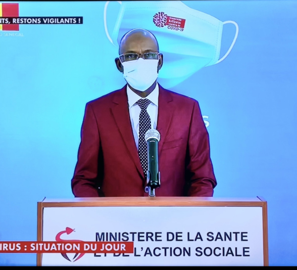 SÉNÉGAL : 111 nouveaux cas testés positifs au coronavirus, 44 nouveaux guéris, 4 nouveaux décès et 25 cas graves en réanimation.
