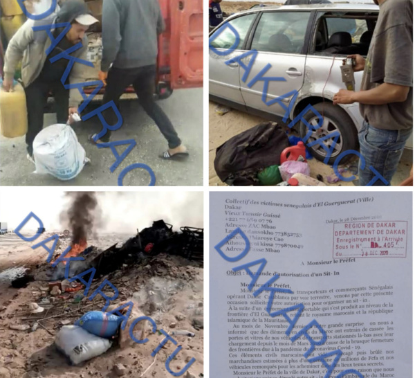 Frontière « Kandahar » / Le calvaire des commerçants sénégalais, entre exactions marocaines et mutisme des autorités sénégalaises !