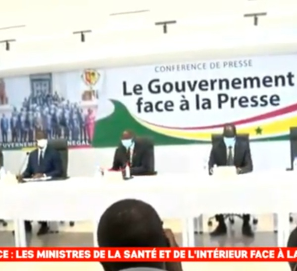 [🔴LIVE ] État d'urgence à Dakar et Thies  : Les ministres de la Santé et de l'Intérieur face à la presse...