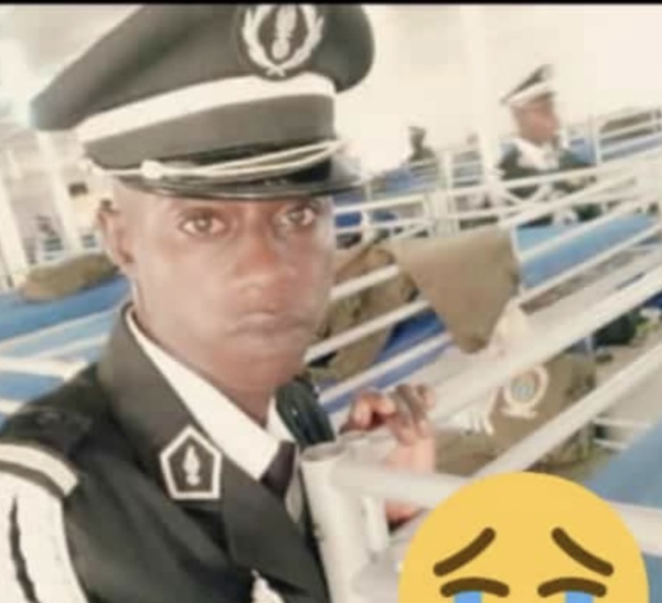 Ngadiaga / Décès du gendarme : Sakoura Gaye, père de jumeaux il y a deux jours, n'a pas eu le temps de voir ses enfants.