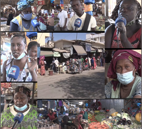 Entre relâchement, manque de dispositifs sanitaires et absence notoire de clients : Le casse-tête des commerçants du marché zinc, confinés dans un monde pire que la Covid-19.