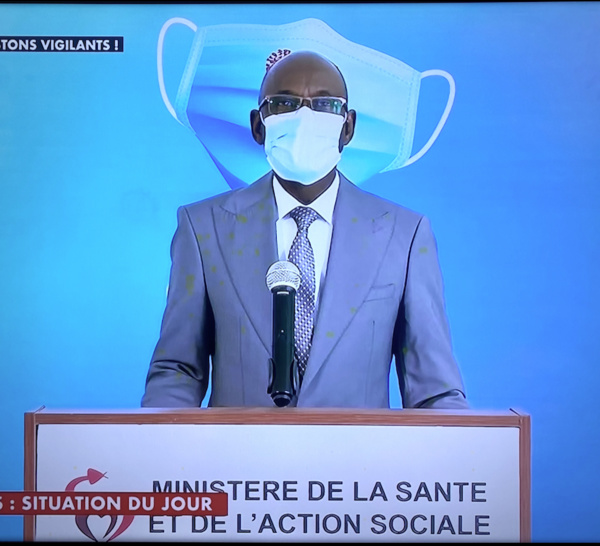 SÉNÉGAL : 153 nouveaux cas testés positifs au coronavirus, 218 nouveaux guéris, 3 nouveaux décès et 56 cas graves en réanimation.