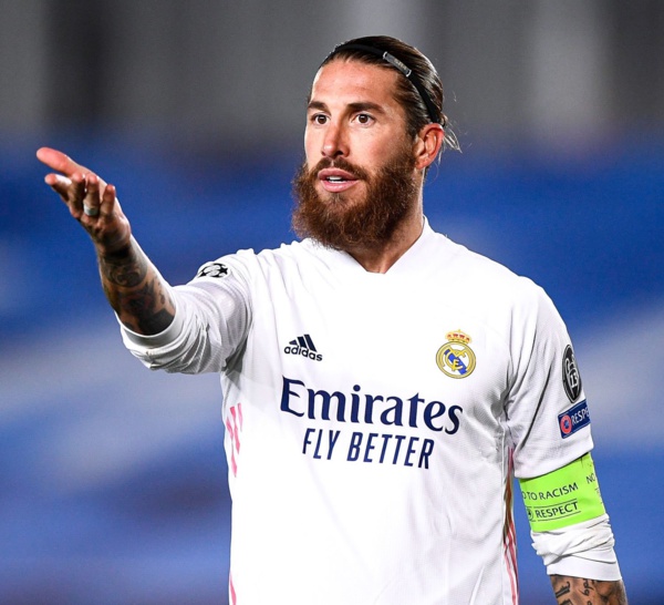 Real Madrid : Sergio Ramos absent pour plusieurs semaines suite à une blessure au genou.