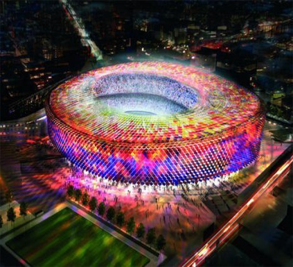Voici ce que donnera le prochain Camp Nou de l’extérieur, sublime