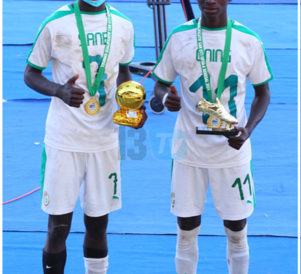 Tournoi UFOA / U17 : Ibou Sané désigné soulier d'or, Mamadou Nging sacré meilleur joueur.