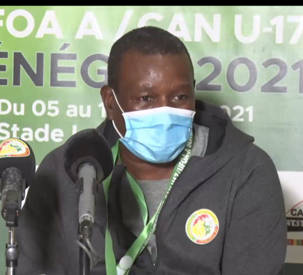 Malick Daf (coach U17) suite à la finale contre le Mali : « Par moment, il faut se battre pour gagner »