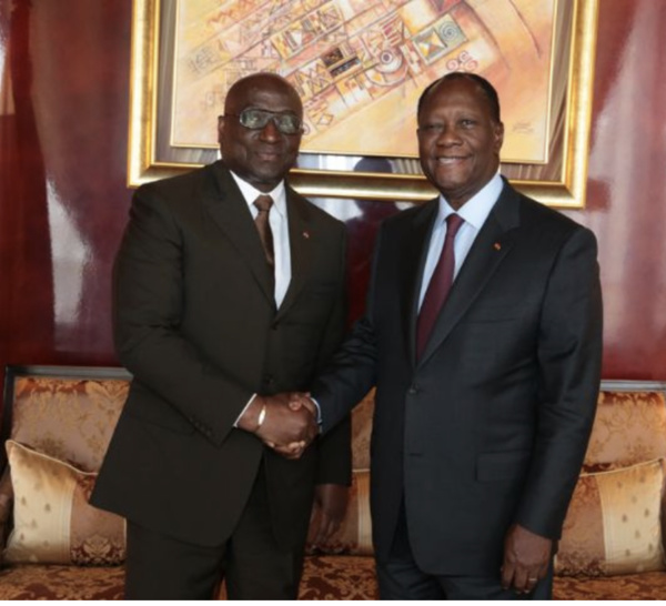 Élection présidence CAF : Alassane Ouattara casque 10 milliards FCFA pour le candidat ivoirien Jacques Anouma.