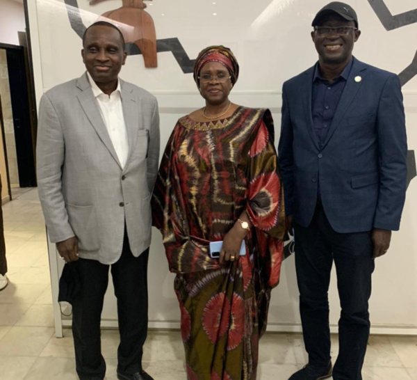 Présidence CAF : Augustin Senghor en tournée à Conakry, prochaine étape le Maroc ...