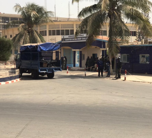 Section de recherche : Ousmane Sonko en garde à vue.