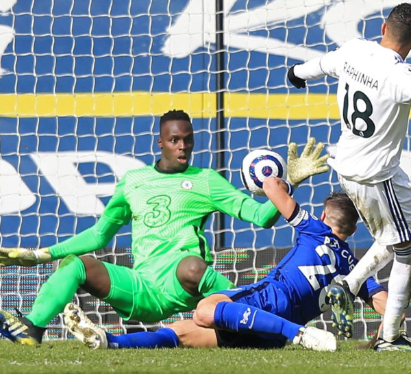 Premier League / Chelsea : Édouard Mendy élu homme du match face à Leeds.