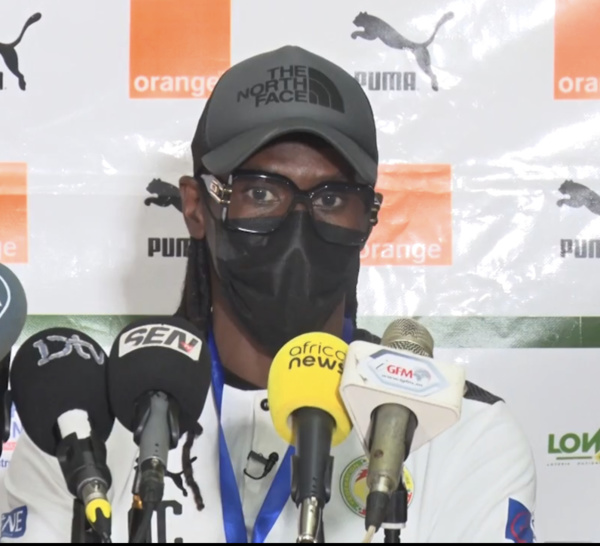 « Le système n’a pas fonctionné sur le plan offensif » (Aliou Cissé, entraîneur des Lions)