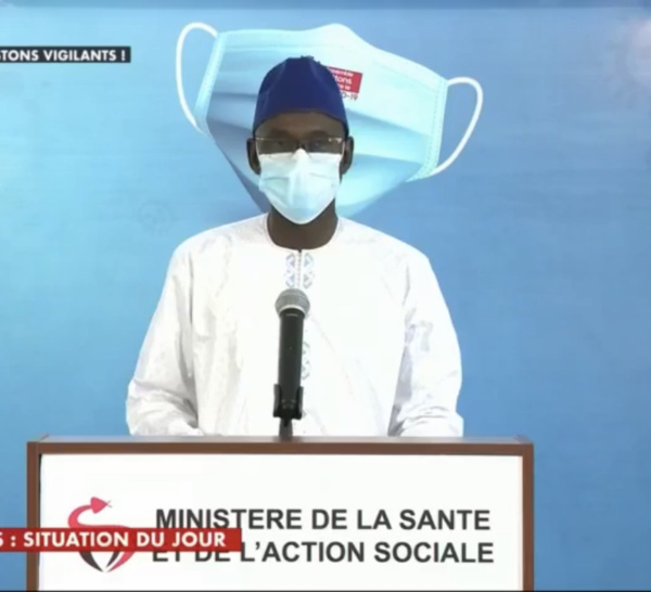 SÉNÉGAL : 107 nouveaux cas testés positifs au coronavirus, 98 nouveaux guéris, 2 nouveaux décès et 34 cas graves en réanimation.