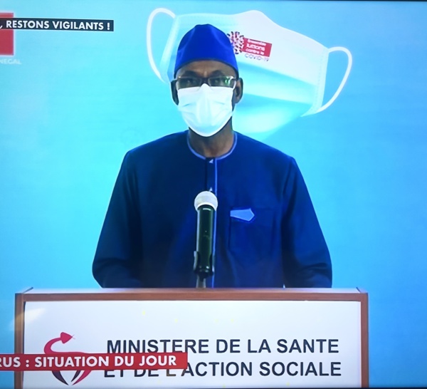 SÉNÉGAL : 34 nouveaux cas testés positifs au coronavirus, 41 nouveaux guéris, 1 nouveau décès et 17 cas graves en réanimation.