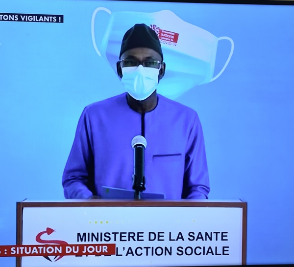 SÉNÉGAL : 58 nouveaux cas testés positifs au coronavirus, 67 nouveaux guéris, 2 nouveaux décès et 16 cas graves en réanimation.