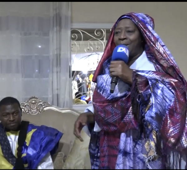 «Laylatoul Khadr» à Mermoz : Soda Mama Fall chante les louanges de Cheikh Béthio Thioune et de son fils Serigne Khadim Mbossé.